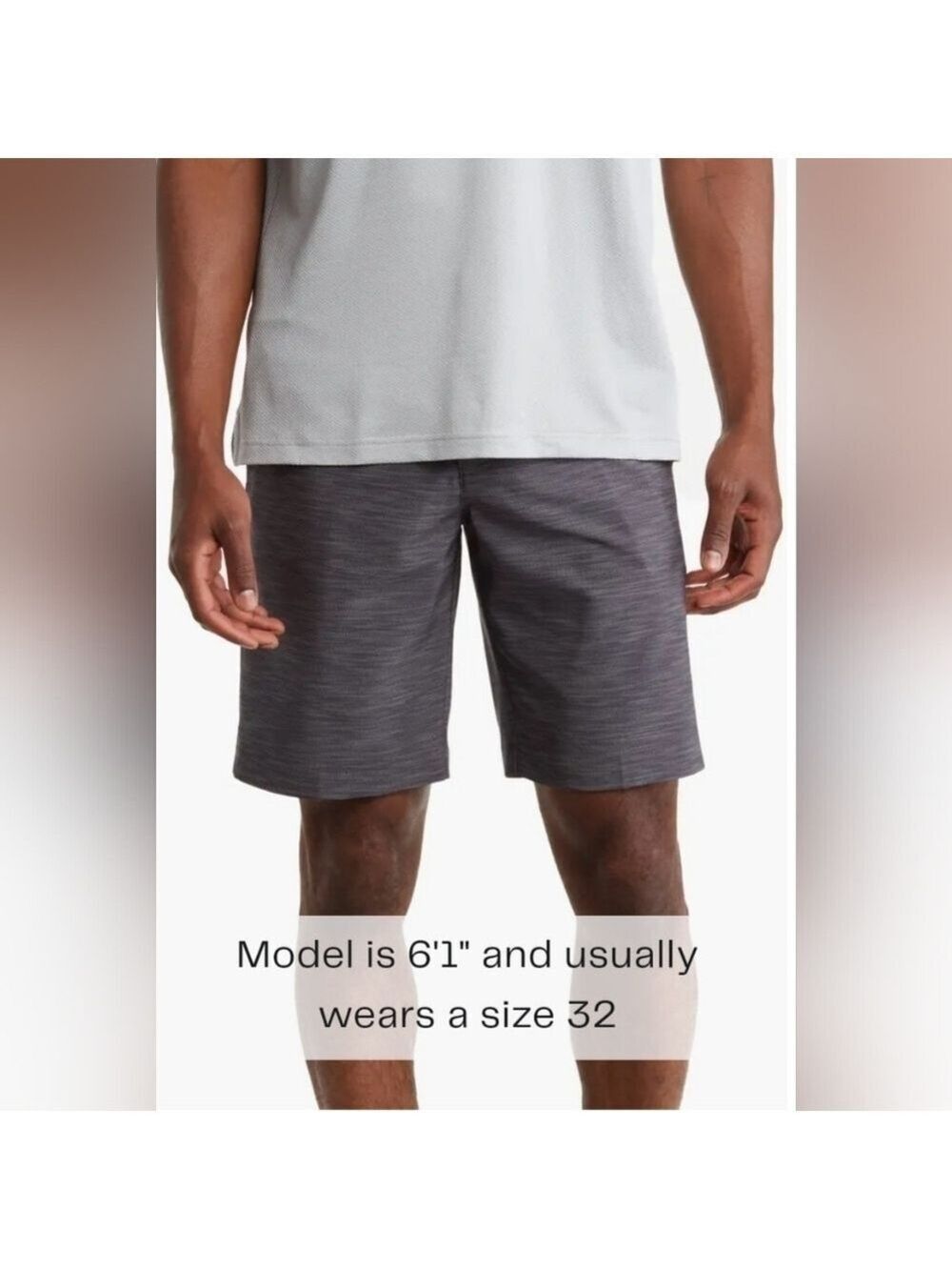 Callaway Performance Gray Golf Shorts Size 32 - New With Tags